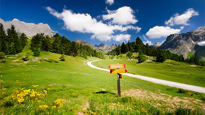 Sydtyrolen med Dolomiterna och Gardasj�n, 24 maj